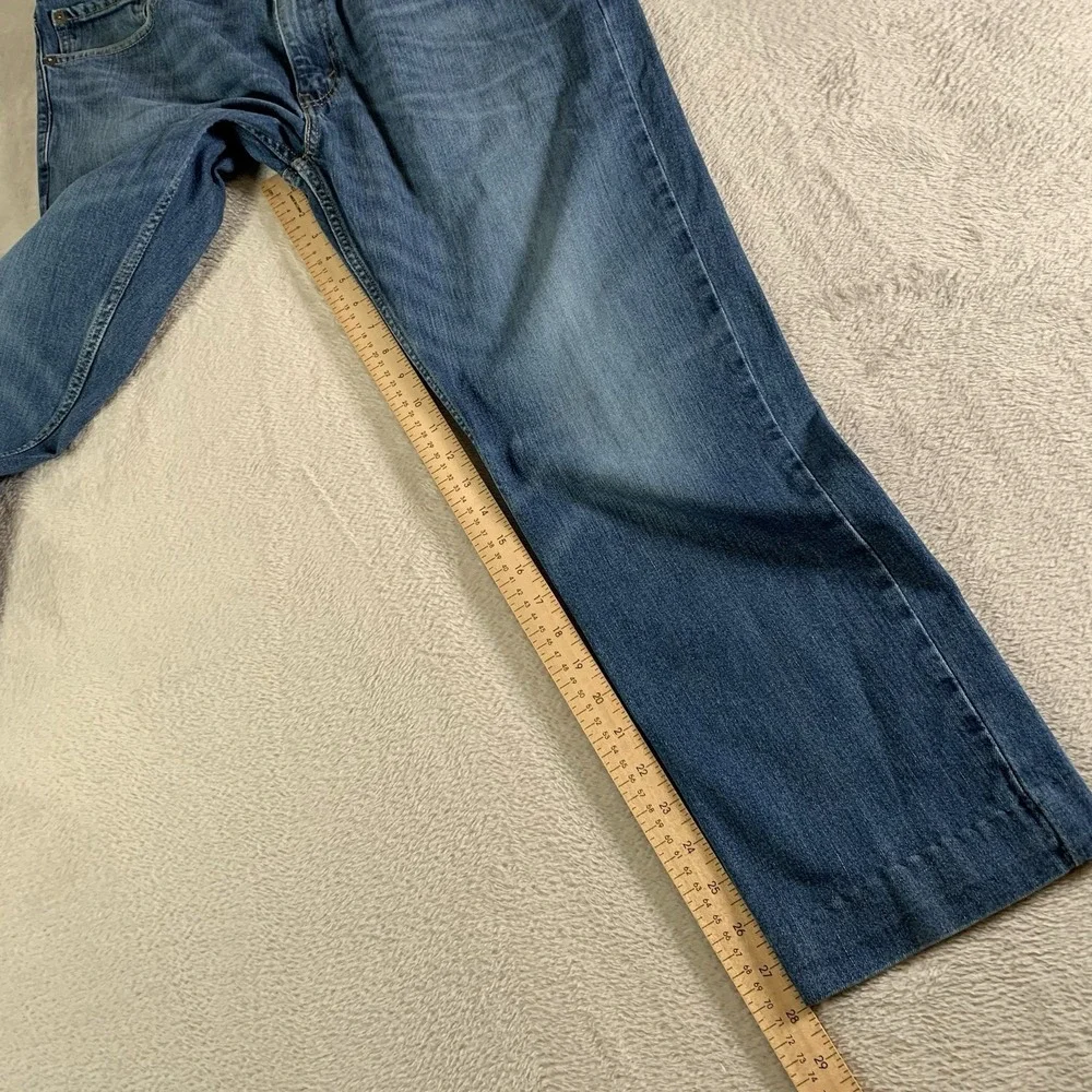 Levis‎ 511 Jeans Mens 38x32(38x28) Blue Denim Stretch Tapered Leg Mid Rise